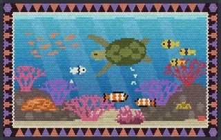 Aqaba Corals rug