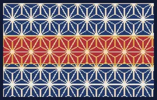 Asanoha rug