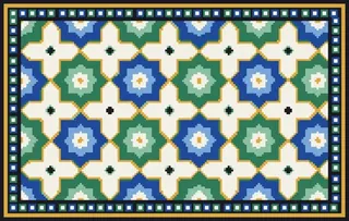 Azulejo rug