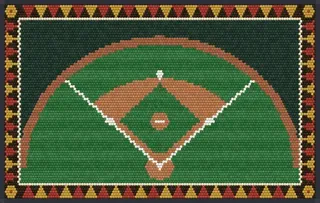 Ballpark rug