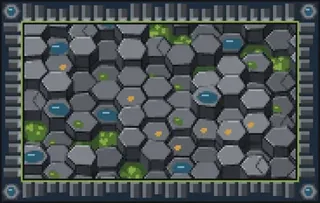 Basalt Columns rug