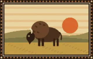 Bison Plains rug