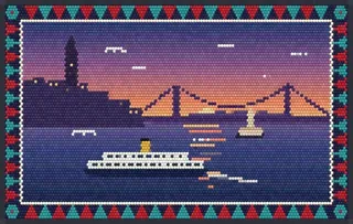 Bosphorus Ferry rug