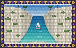 Calanques rug