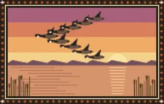 Canada Geese rug