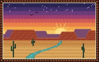 Canyon Sunset rug