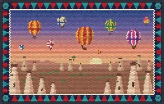 Cappadocia Balloons rug