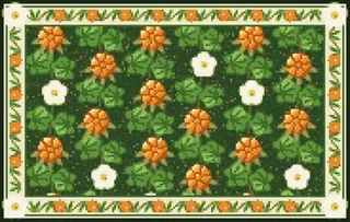 Cloudberries rug