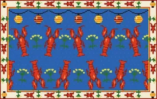 Crayfish rug