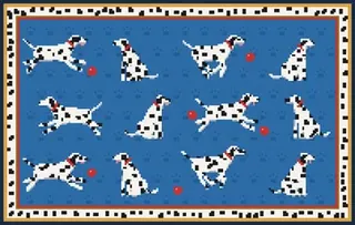 Dalmatians rug