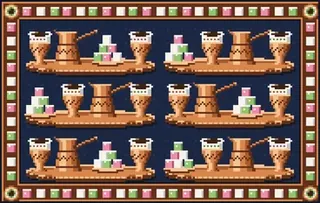 Fildžan Cups rug