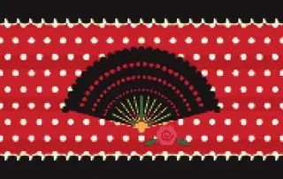 Flamenco rug