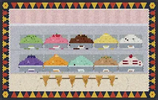 Gelato rug