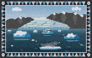 Glacier Lagoon rug