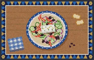 Greek Salad rug