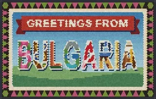 Greetings from Bulgaria rug