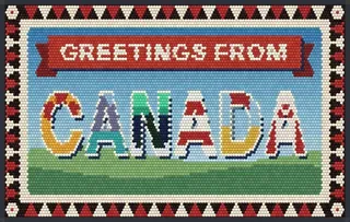 Greetings from Canada rug