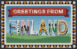 Greetings from Finland rug