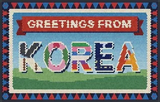 Greetings from Korea rug