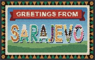 Greetings from Sarajevo rug