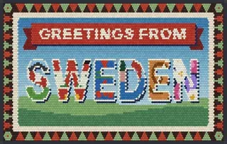 Greetings from Sweden rug
