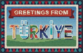 Greetings from Türkiye rug