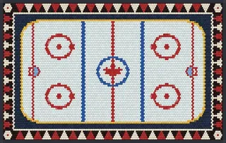 Hockey Rink rug