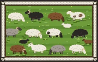 Icelandic Sheep rug