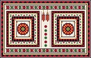 Konavle Embroidery rug