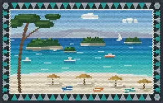 Ksamil Islands rug