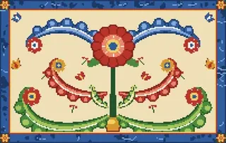 Kurbits rug