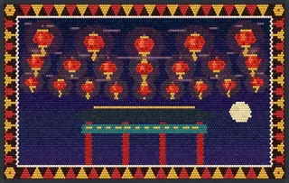 Lantern Festival rug