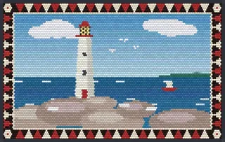 Lighthouse rug