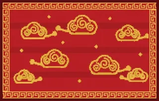 Lucky Clouds rug