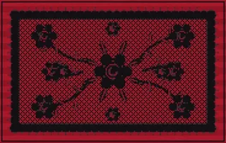 Mantilla Lace rug