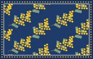 Mimosa rug