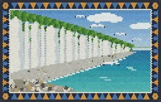 Møns Klint rug