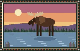 Moose Lake rug