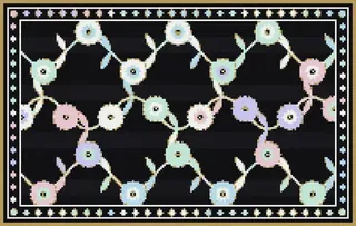 Mother-of-Pearl rug