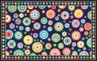 Murano Glass rug