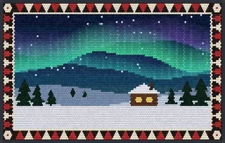 Northern Lights rug