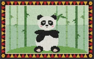 Panda rug