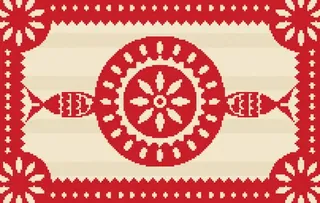 Paper-Cut rug