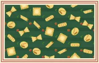 Pasta rug