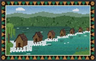 Pliva Watermills rug
