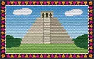 Pyramid rug