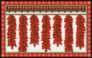 Red Peppers rug