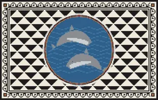 Roman Mosaic rug