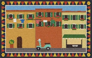 Roman Street rug