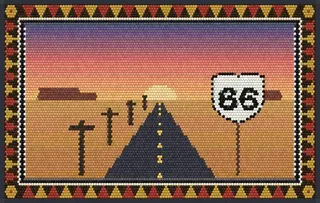 Route 66 rug